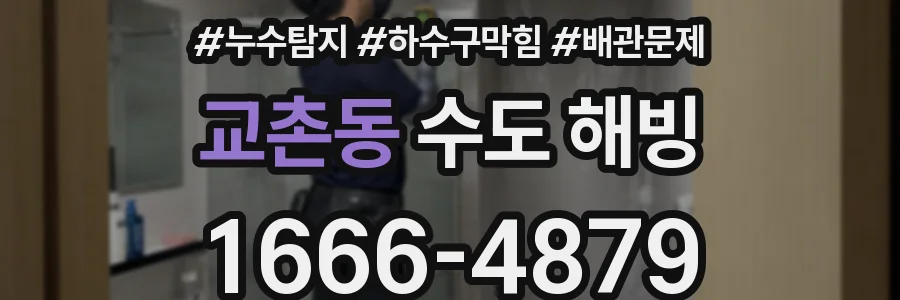 교촌동 수도 해빙