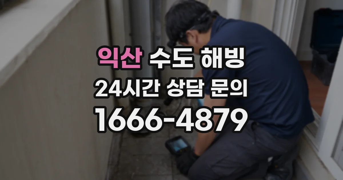 익산 수도 해빙