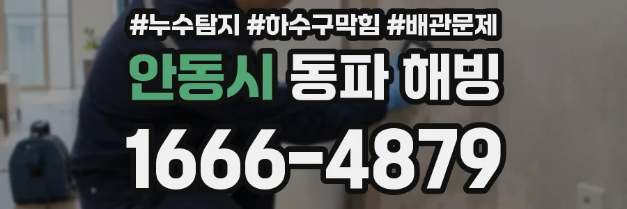 안동시 동파 해빙
