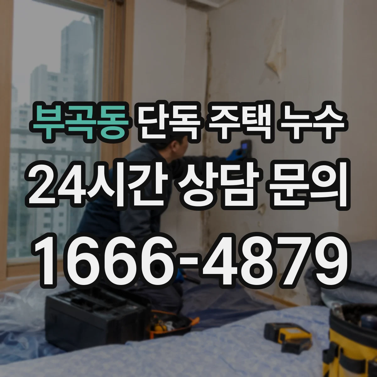 부곡동 단독 주택 누수