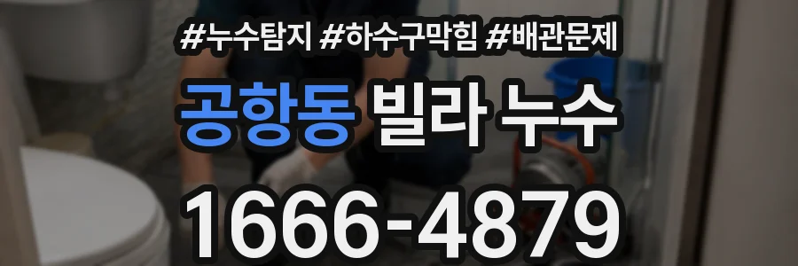 공항동 빌라 누수