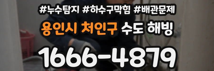 용인시 처인구 수도 해빙