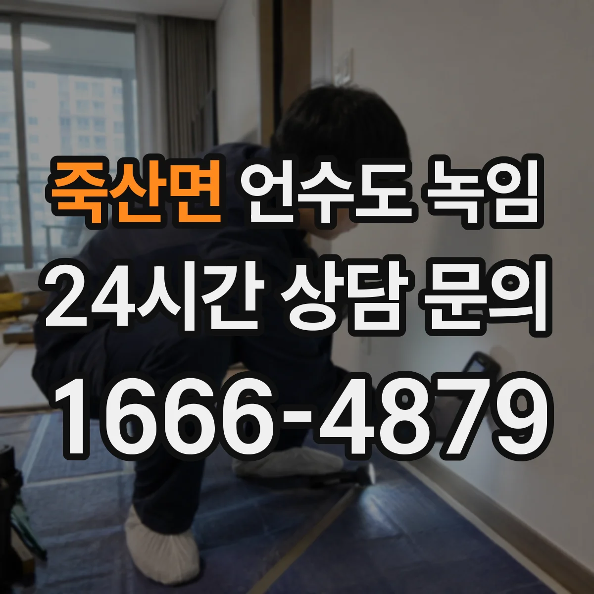 죽산면 언수도 녹임