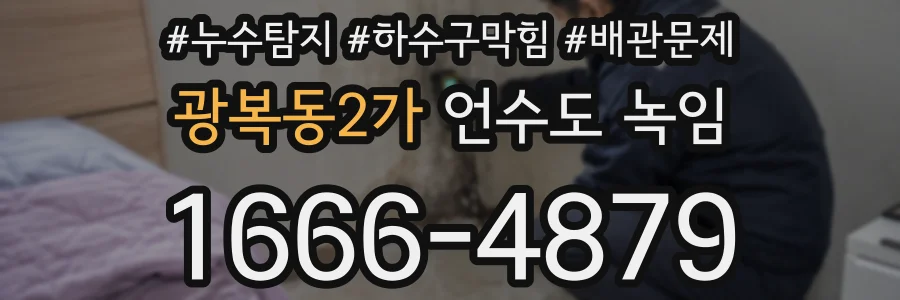 광복동2가 언수도 녹임