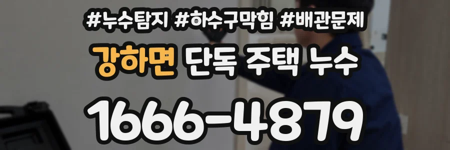 강하면 단독 주택 누수
