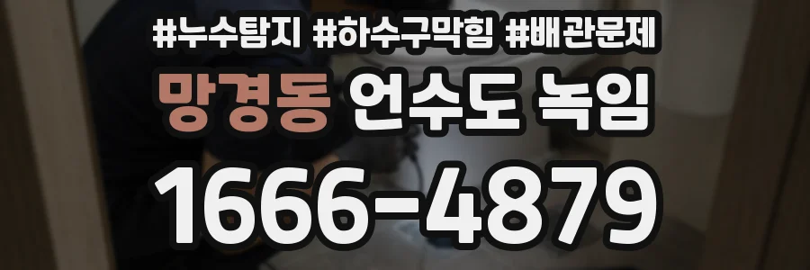 망경동 언수도 녹임