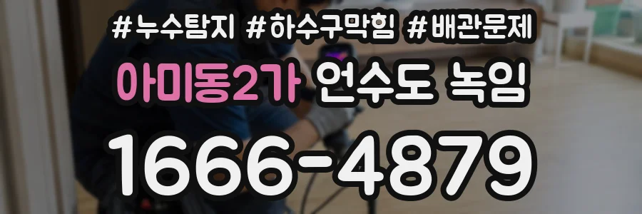아미동2가 언수도 녹임