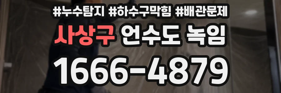 사상구 언수도 녹임