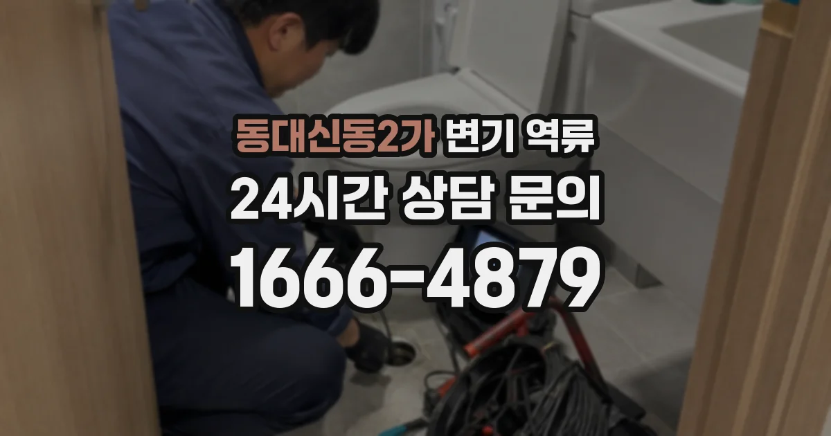 동대신동2가 변기 역류