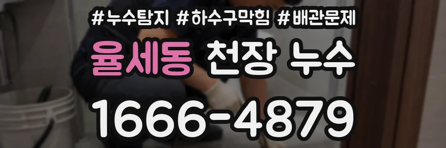율세동 천장 누수