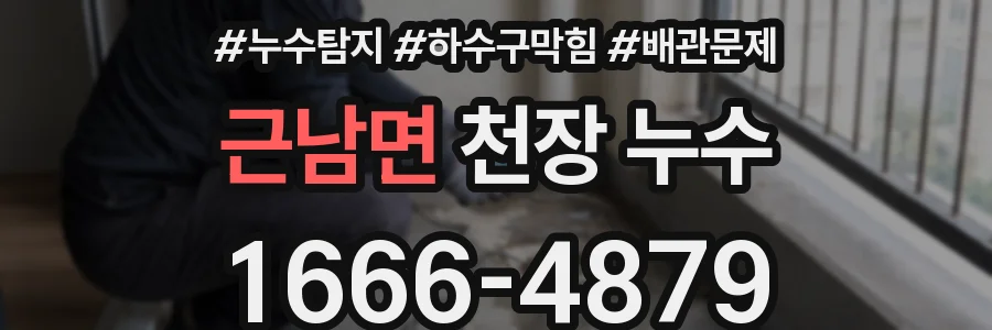 근남면 천장 누수