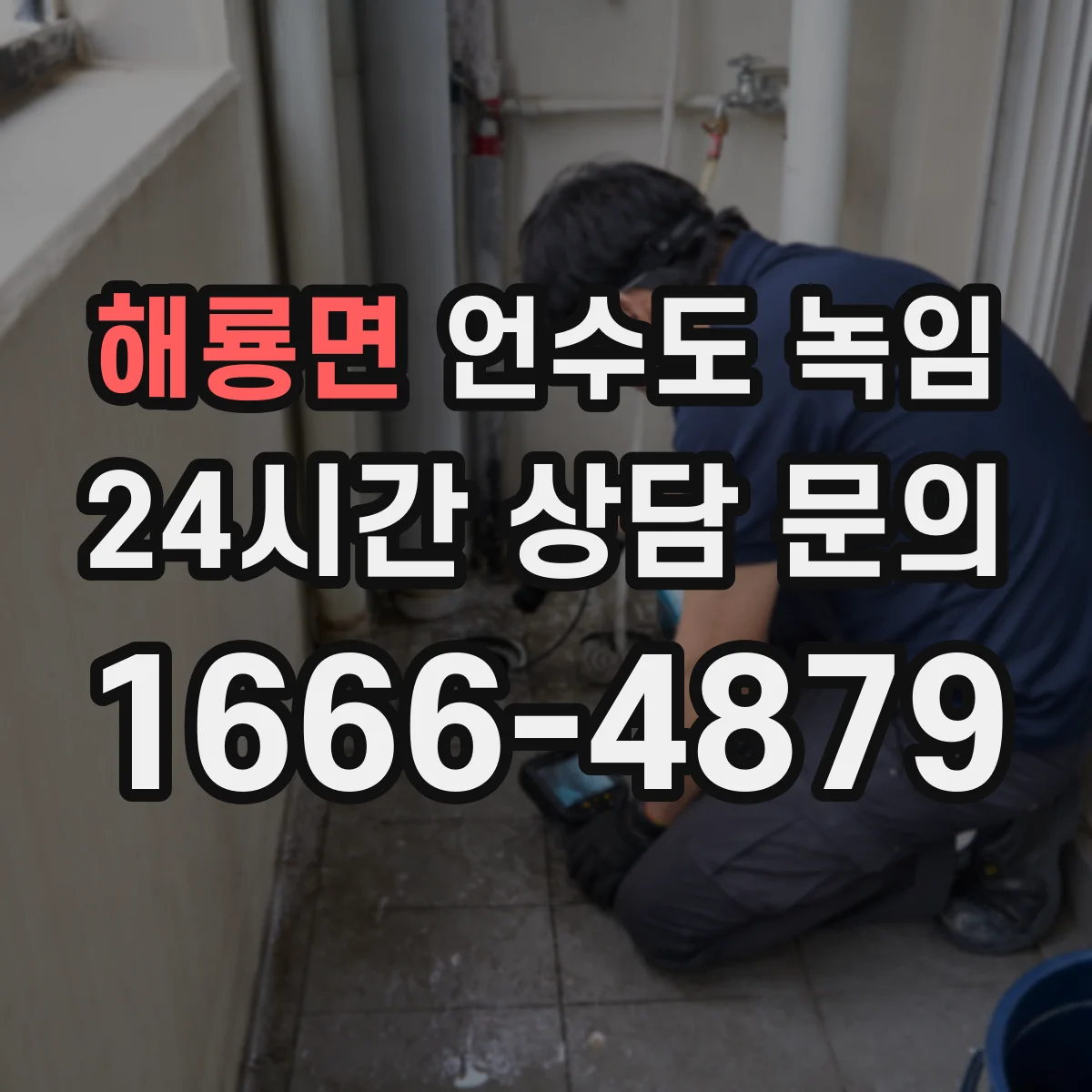 해룡면 언수도 녹임