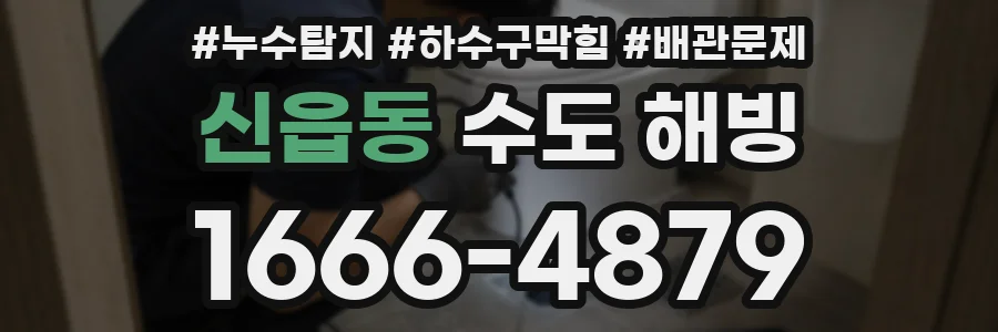 신읍동 수도 해빙