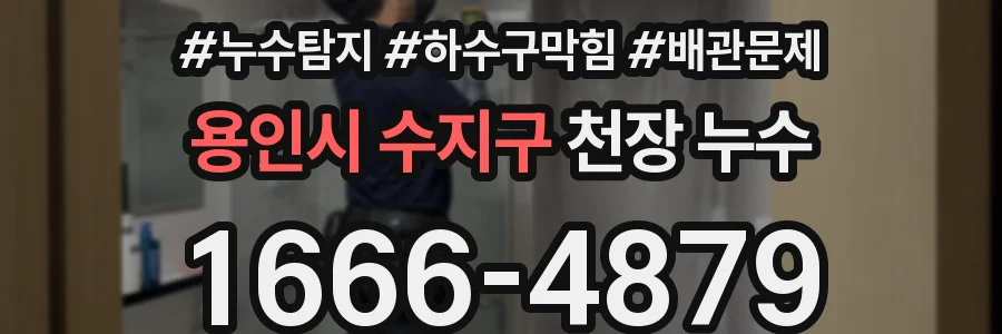 용인시 수지구 천장 누수