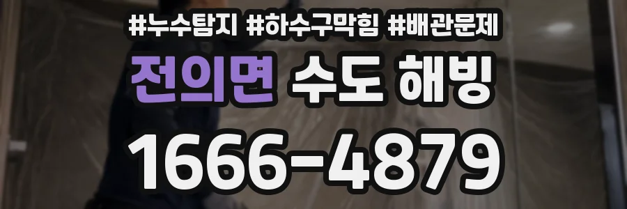 전의면 수도 해빙