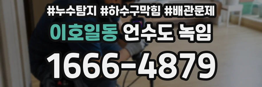 이호일동 언수도 녹임