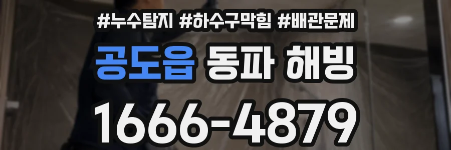 공도읍 동파 해빙