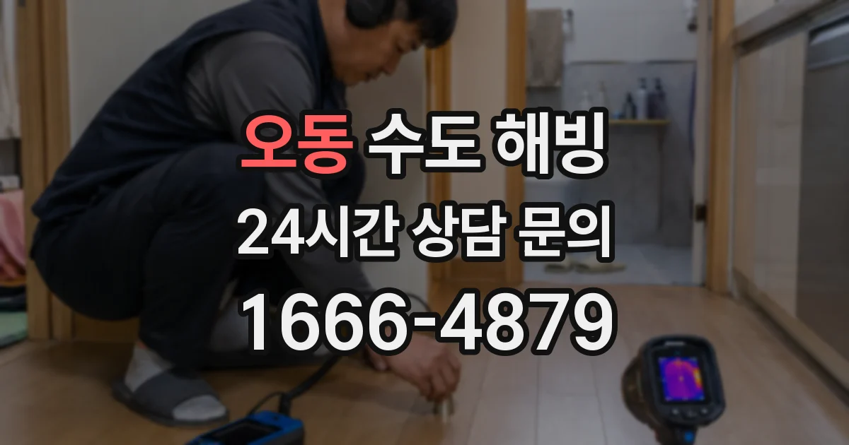 오동 수도 해빙