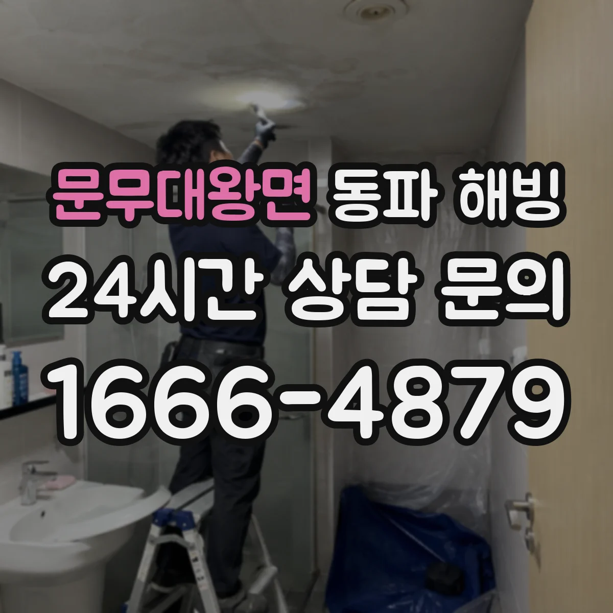 문무대왕면 동파 해빙