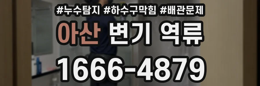 아산 변기 역류