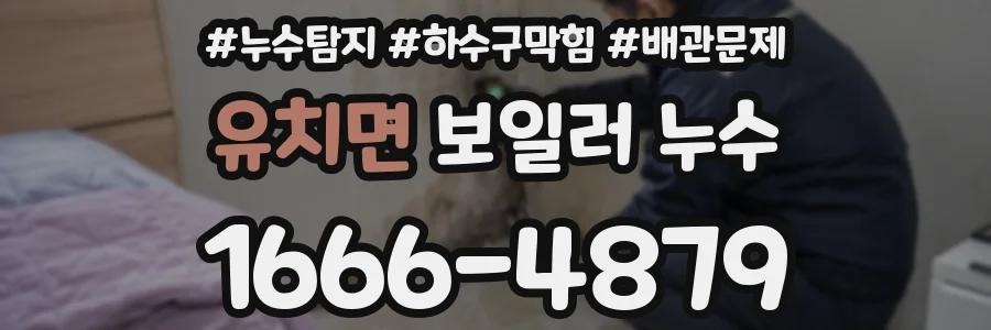 유치면 보일러 누수