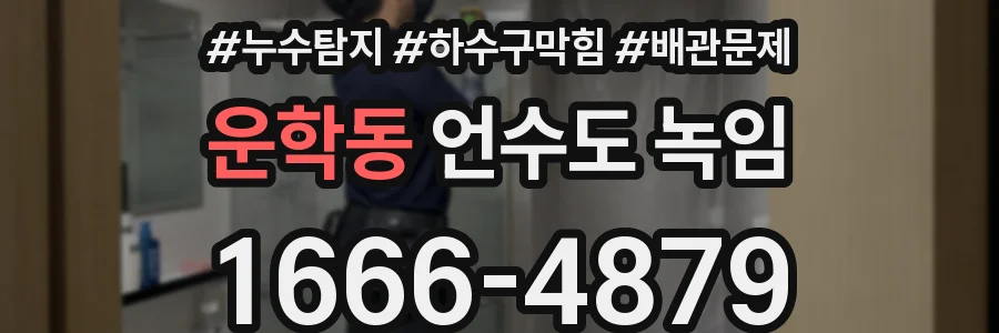 운학동 언수도 녹임