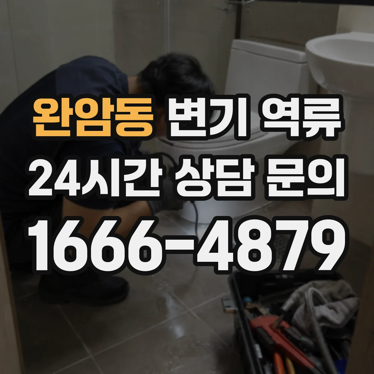 완암동 변기 역류
