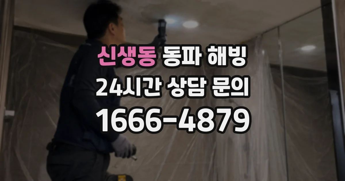 신생동 동파 해빙