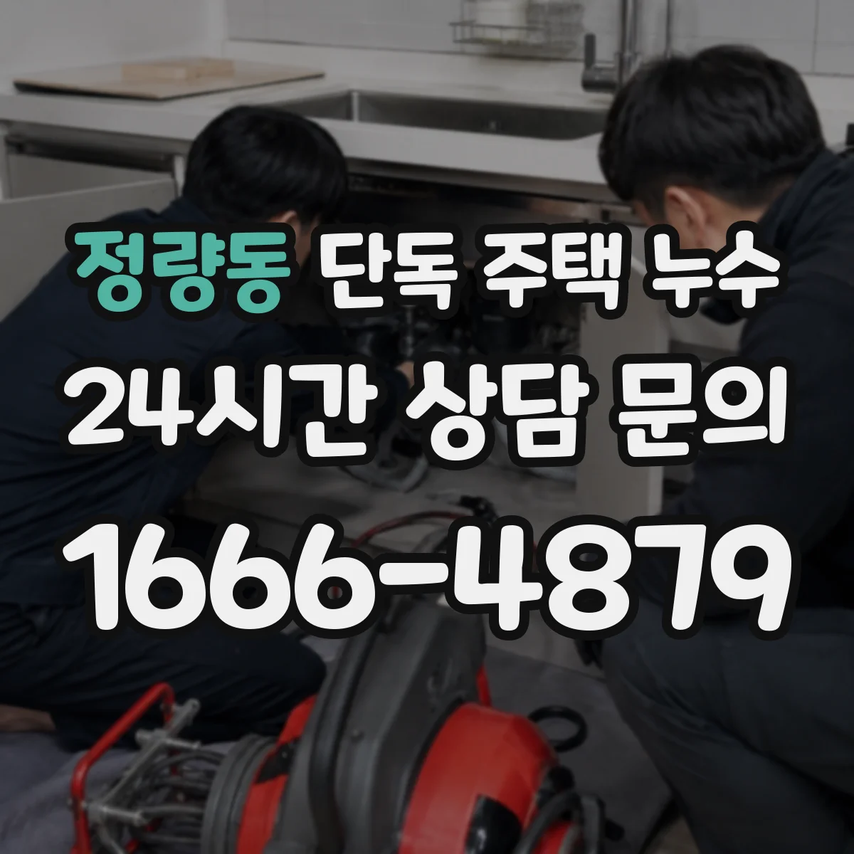 정량동 단독 주택 누수