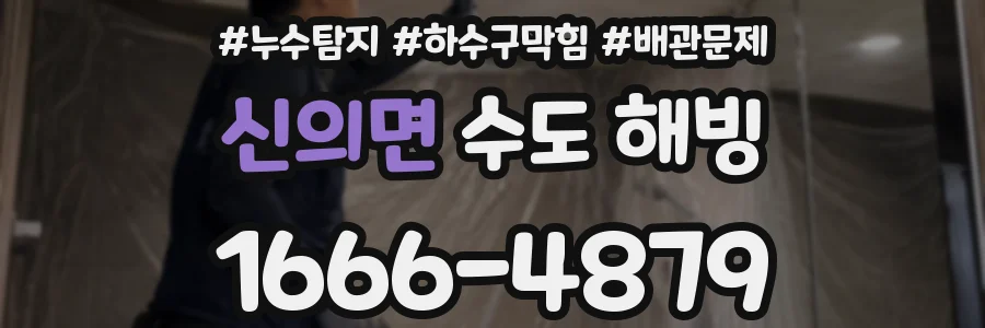 신의면 수도 해빙