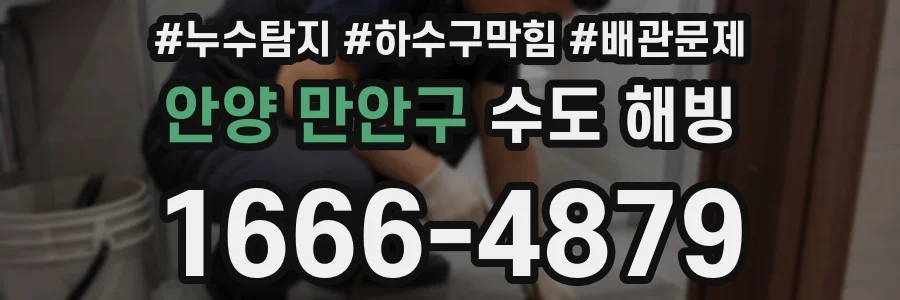 안양 만안구 수도 해빙