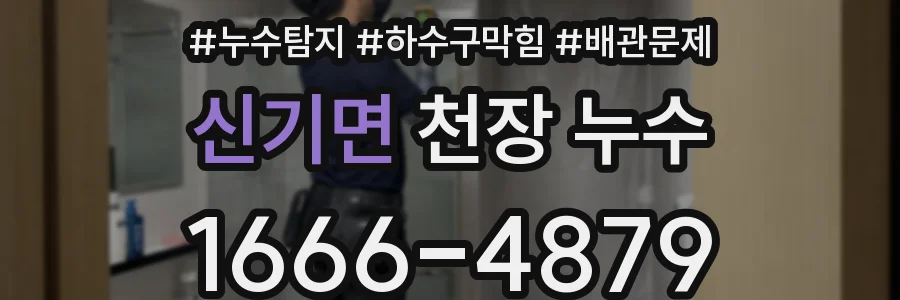 신기면 천장 누수