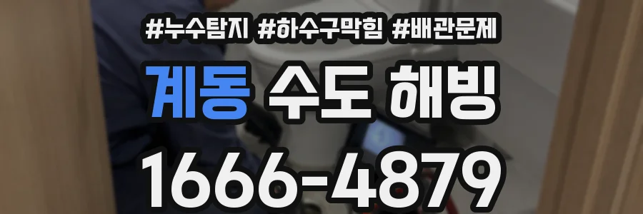 계동 수도 해빙