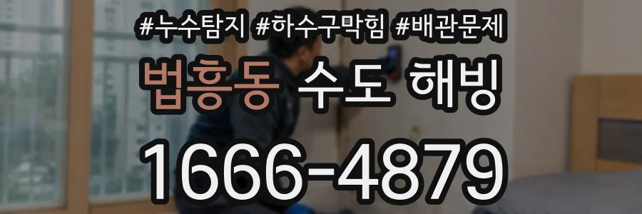 법흥동 수도 해빙
