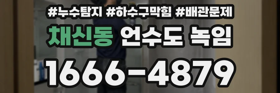 채신동 언수도 녹임