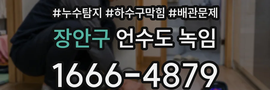 장안구 언수도 녹임