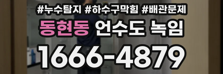 동현동 언수도 녹임