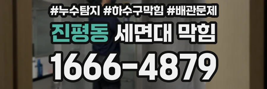 진평동 세면대 막힘