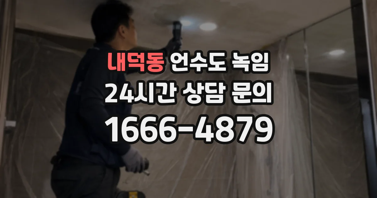 내덕동 언수도 녹임