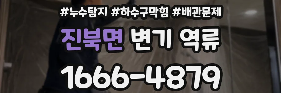 진북면 변기 역류