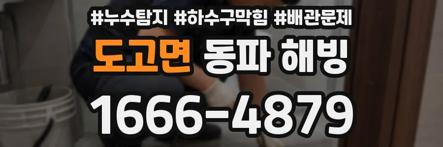 도고면 동파 해빙