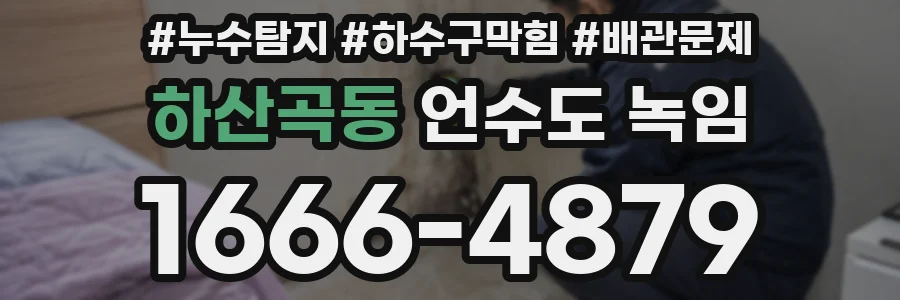 하산곡동 언수도 녹임