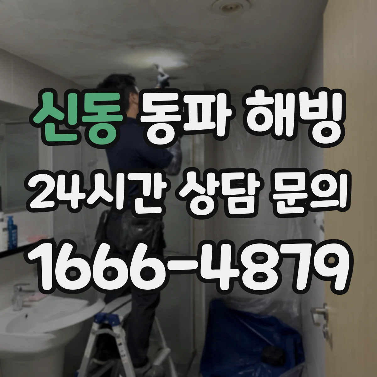 신동 동파 해빙