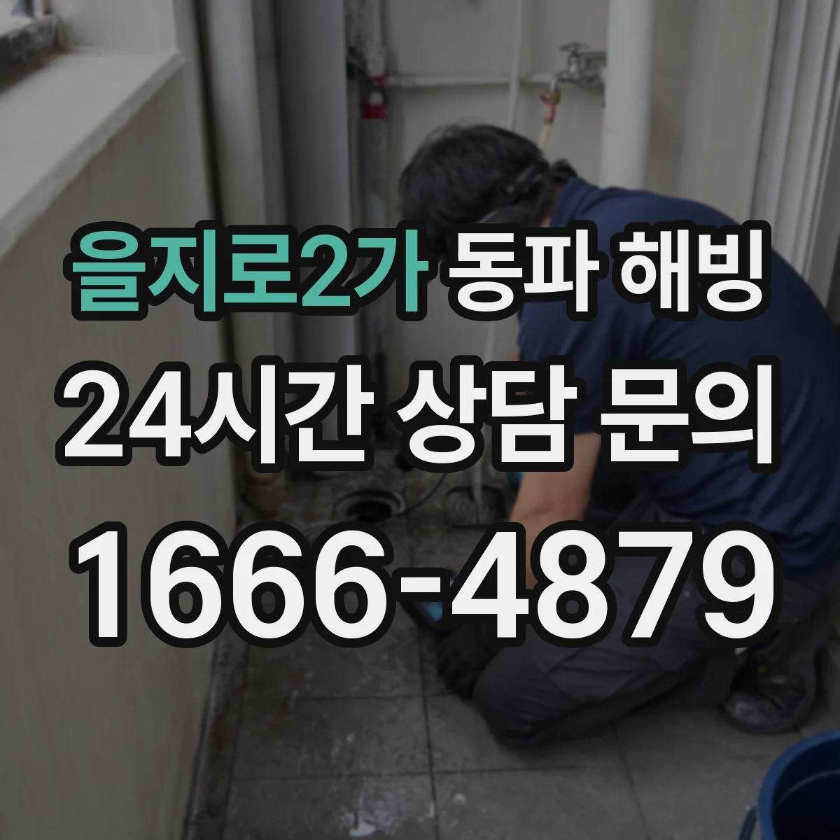 을지로2가 동파 해빙