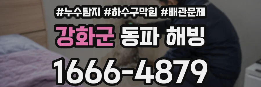 강화군 동파 해빙