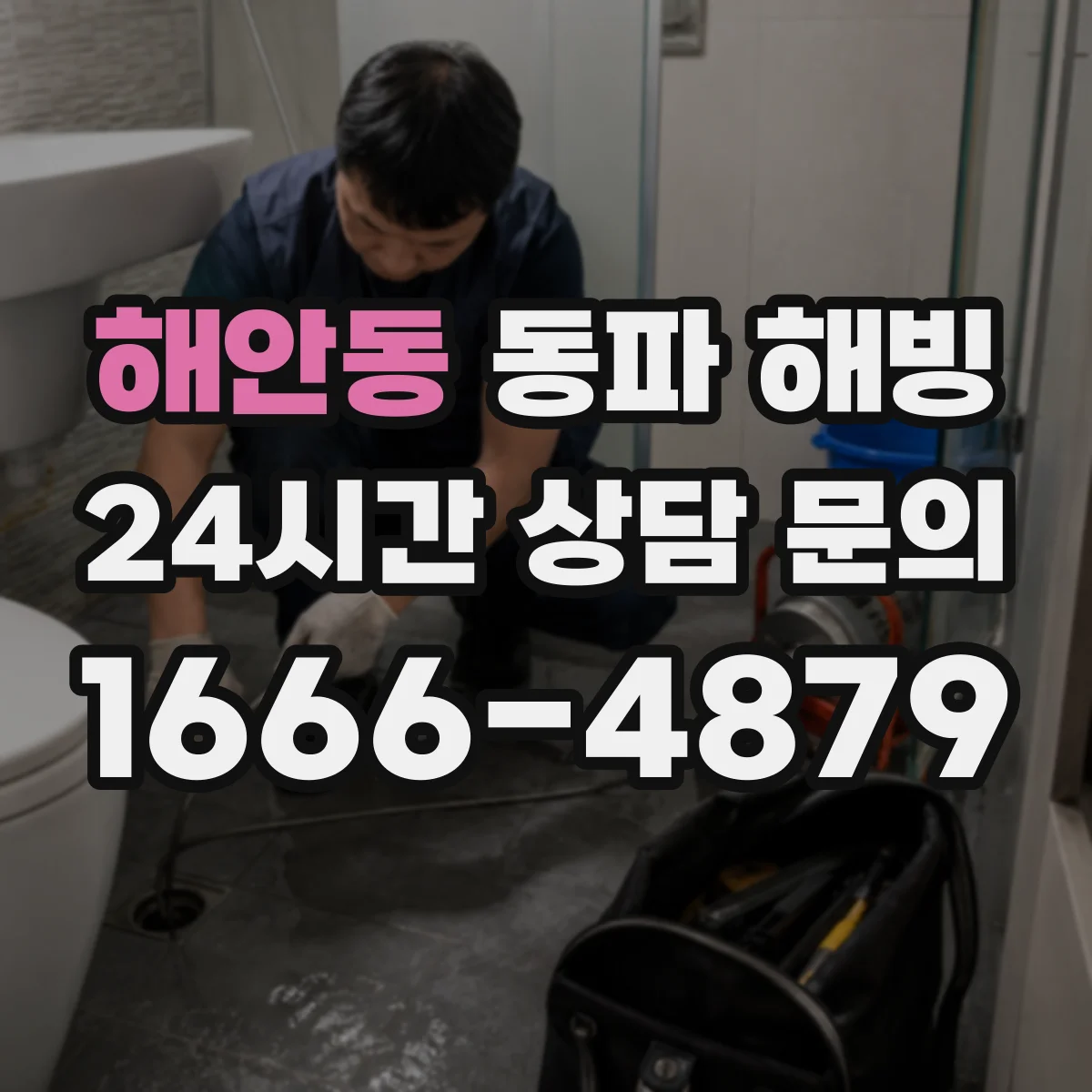 해안동 동파 해빙
