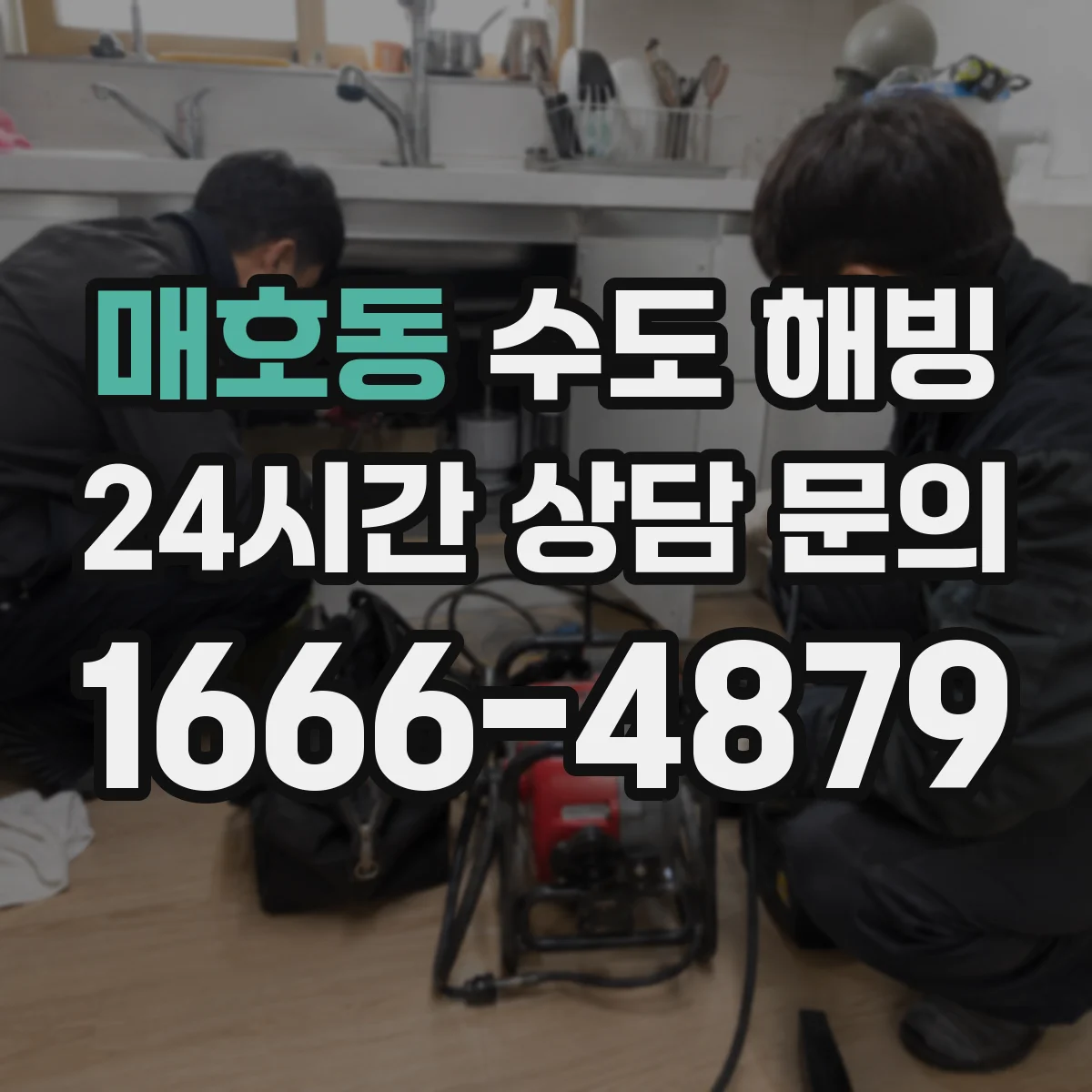 매호동 수도 해빙