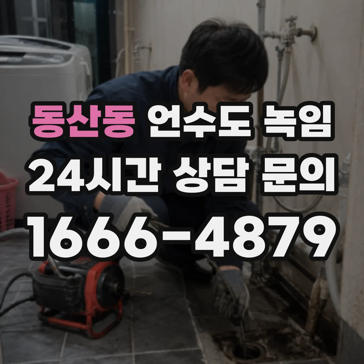 동산동 언수도 녹임