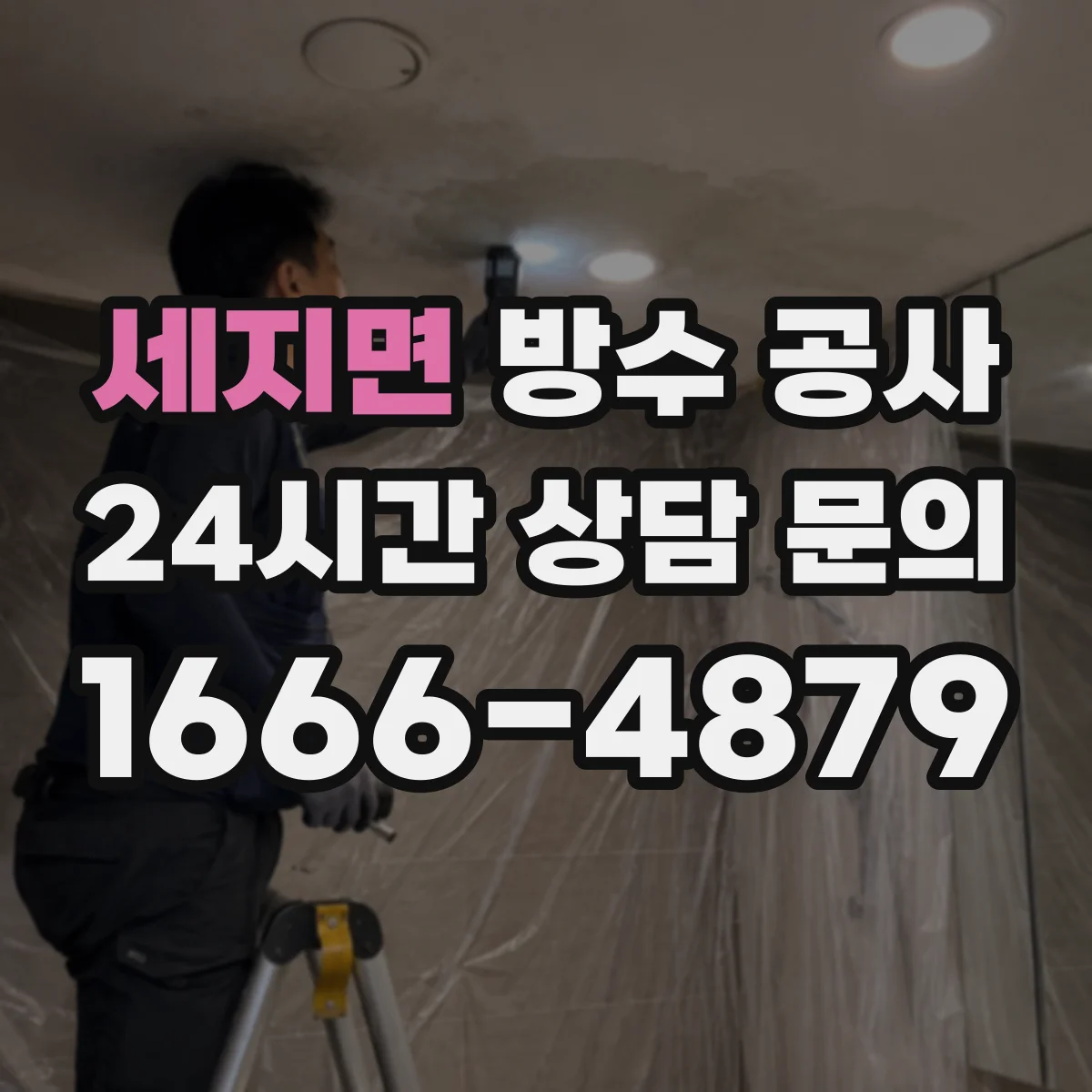 세지면 방수 공사