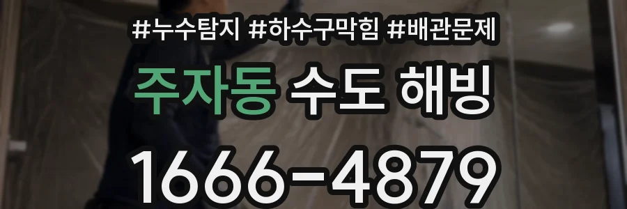 주자동 수도 해빙